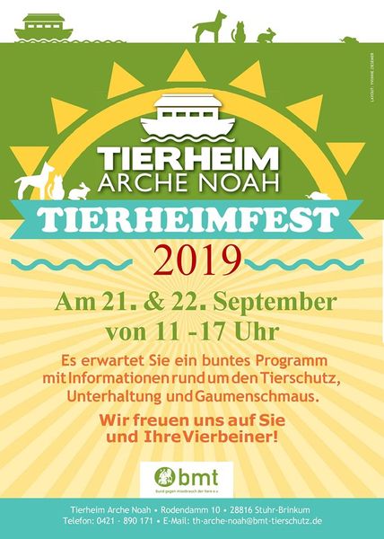 Tierheimfest im Tierheim Arche Noah bei Bremen Hamsterhilfe